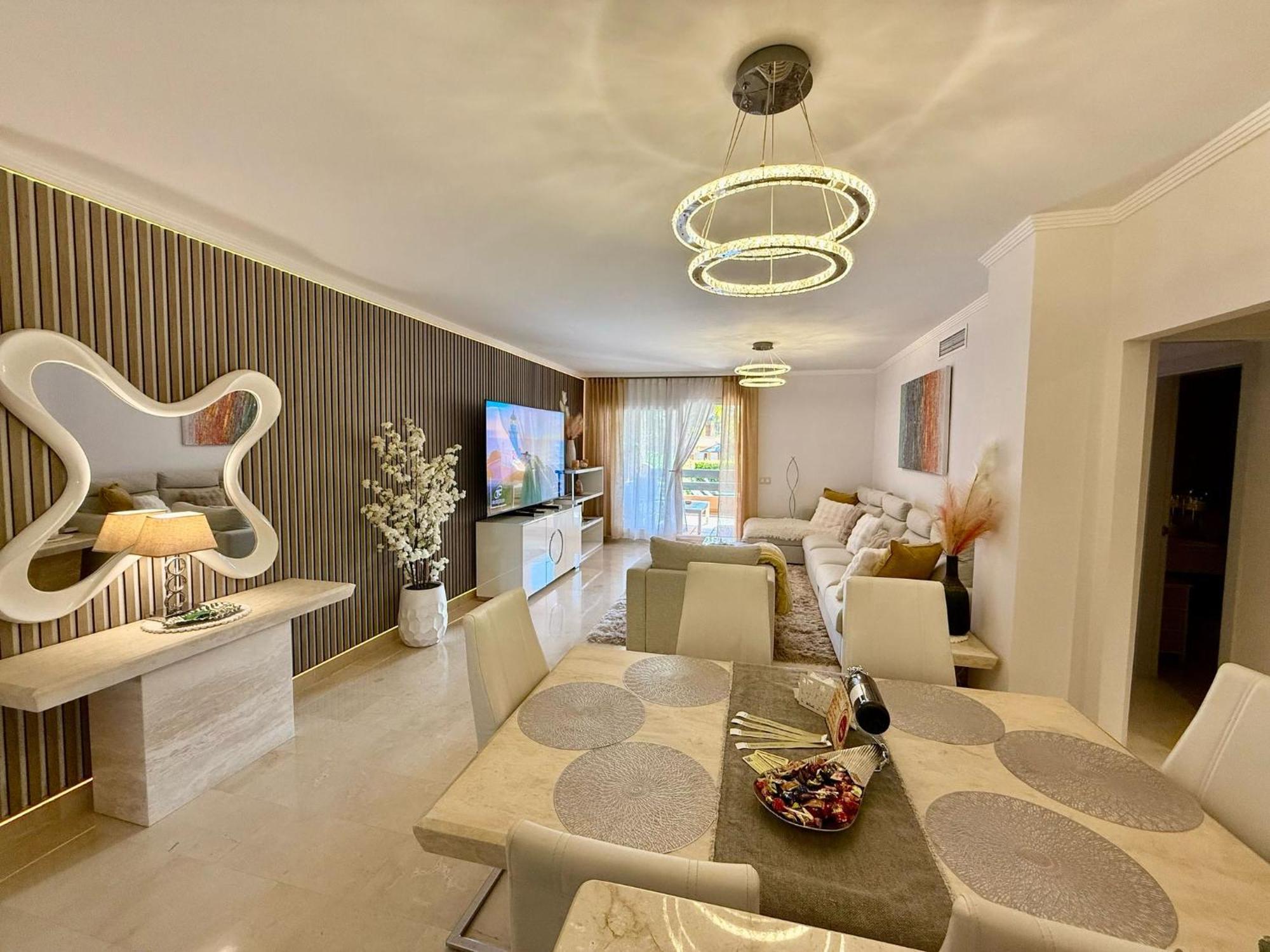 Casares Beach Golf Apartment With Private Garden Direct Pool Access Kültér fotó